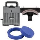 VEVOR 5-in-1 termoprese 30 x 38 cm ar 360° rotējošu svārsta funkciju, 1000W sublimācijas mašīna, piemērota T-krekliem, krūzēm, cepurēm un citiem izstrādājumiem