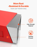 Balasta kaste 3 punktu 1. kategorijas traktoram ar ātro uzkabi, pretatsvars, sarkana