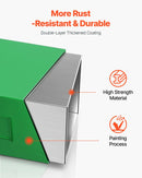 Balasta kaste traktoram, 3 punktu kategorija 1, Easy Tach stiprinājums, pretatsvars, zaļa