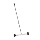 VEVOR magnētiskais savācējs ar riteņiem 43 cm, kravnesība 4,5 kg, viegls magnētiskais savākšanas rīks ar regulējamu rokturi naglu un skrūvju savākšanai garāžās un jumtu darbos