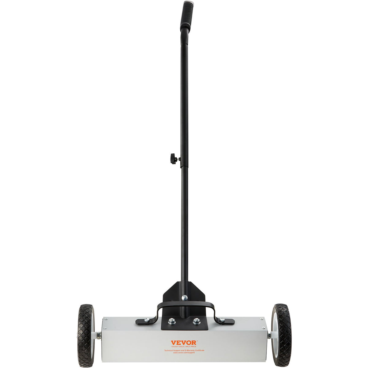 VEVOR 20 kg ritošais magnētiskais savācējs ar riteņiem, 46 cm platums, teleskopisks rokturis