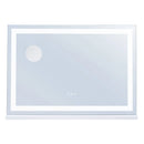 VEVOR grima spogulis ar apgaismojumu, 3 krāsu režīmiem un USB, galda vai sienas stiprinājums, 80 × 55,1 cm