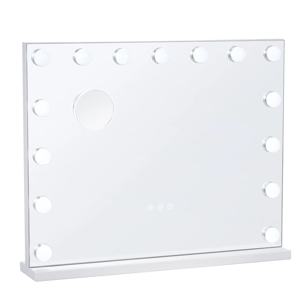 VEVOR Holivudas tualetes spogulis ar apgaismojumu un USB, galda vai sienas stiprinājums, 58 × 46 cm