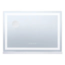 VEVOR grima spogulis ar apgaismojumu, 3 krāsu režīmiem, Bluetooth un USB, galda vai sienas stiprinājums, 55,1 cm