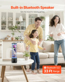 Sensorā burbuļu caurules lampa ar 16 tālvadības krāsu režīmiem, ūdens un zivju efekts, 382 mm