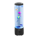 VEVOR sensorā burbuļu lampa ar zivtiņām 382 mm, 16 krāsas ar tālvadības pulti, LED ūdens lampa ar Bluetooth skaļruni un baltā trokšņa funkciju