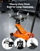 VEVOR transmisijas pacēlāja adapteris, celtspēja 500 kg, smagas slodzes tērauda adapteris automobiļu transmisiju pacelšanai, paredzēts grīdas domkratiem ar 30,48 mm noņemamu balsta asi, lietošanai garāžās un autoservisos