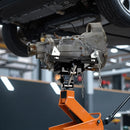 VEVOR transmisijas pacēlāja adapteris, celtspēja 500 kg, smagas slodzes tērauda adapteris automobiļu transmisiju pacelšanai, paredzēts grīdas domkratiem ar 30,48 mm noņemamu balsta asi, lietošanai garāžās un autoservisos