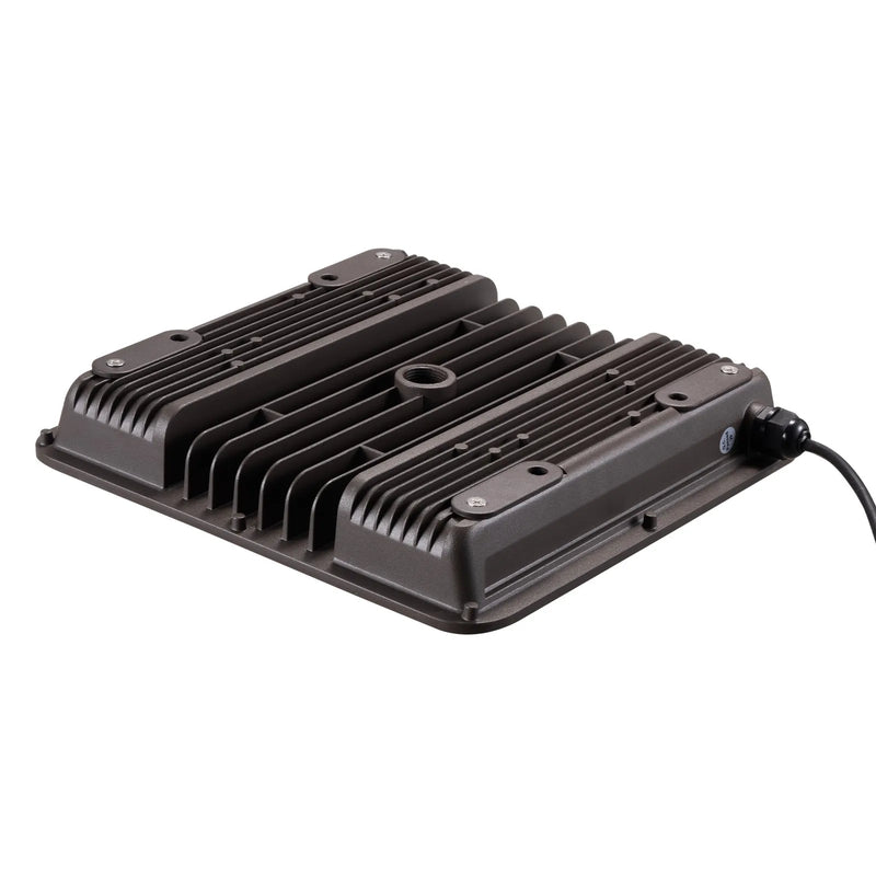 LED griestu gaismeklis, 150 W, 16 500 lm, 5000 K dienasgaisma, komerciālai un industriālai lietošanai, 315 × 315 mm uz virsmas stiprināms griestu apgaismojums degvielas uzpildes stacijām, noliktavām, garāžām, veikaliem un viesnīcām, IP65