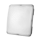 4 gab. LED griestu gaismekļi, 150 W, 16 500 lm, 5000 K dienasgaisma, komerciālai un industriālai lietošanai, 315 × 315 mm uz virsmas stiprināmi griestu gaismekļi degvielas uzpildes stacijām, noliktavām, garāžām, veikaliem un ielām, IP65