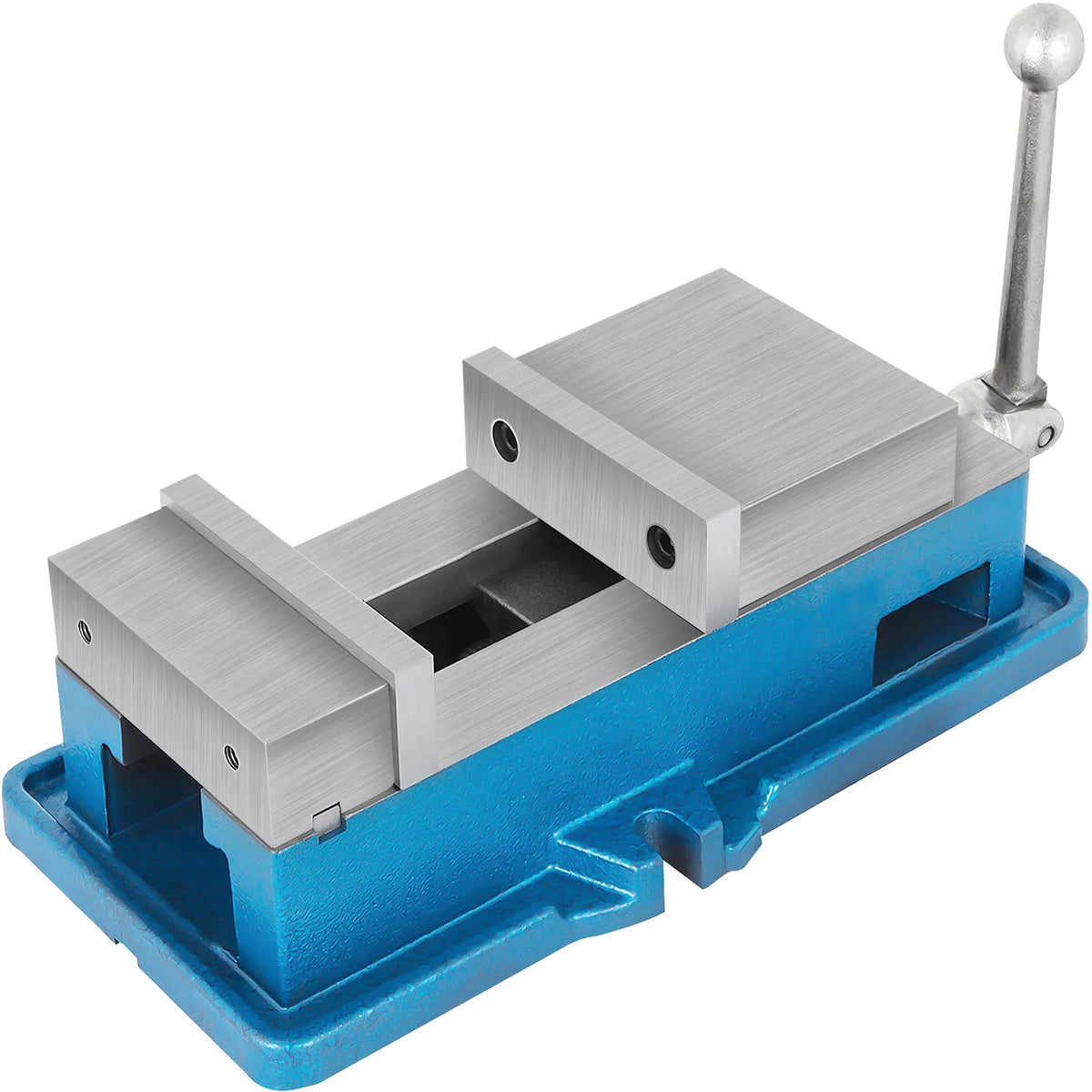 VEVOR 100 mm precīzijas frēzēšanas skrūvspīles bez grozāmās pamatnes, augstas precizitātes galda skrūvspīles frēzmašīnām un urbjmašīnām, 100 mm žokļu platums un atvērums, skrūvspīles precīzai detaļu apstrādei - ZEMLETES.LV