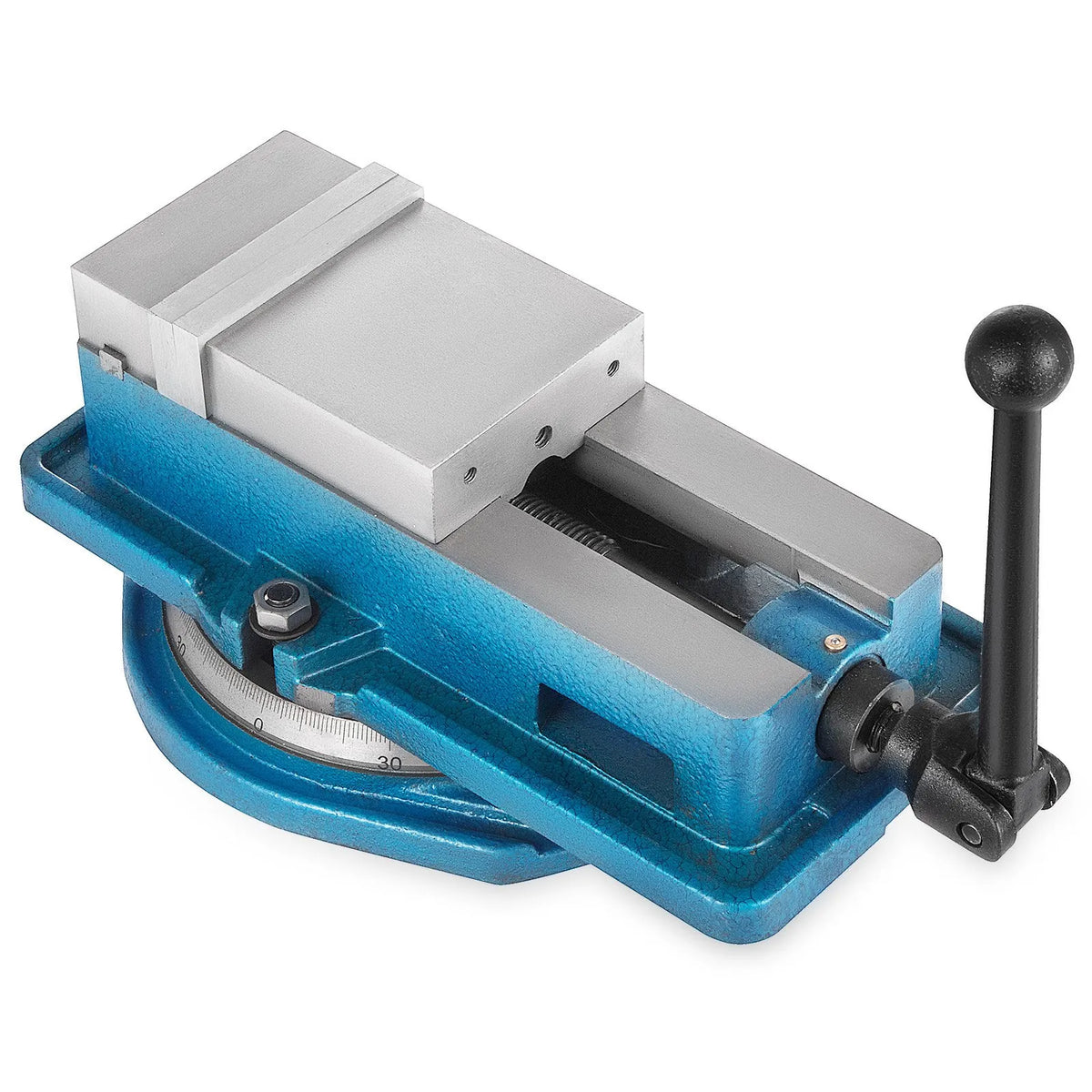 VEVOR 100 mm precīzijas frēzmašīnas skrūvspīles ar Accu Lock un 360° grozāmu pamatni, augstas precizitātes galda skrūvspīles frēzēšanas un urbšanas iekārtām, 100 mm žokļu platums precīzai detaļu apstrādei - ZEMLETES.LV
