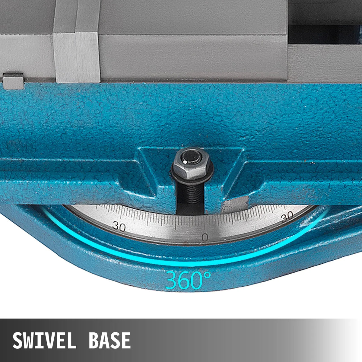 VEVOR 100 mm precīzijas frēzmašīnas skrūvspīles ar Accu Lock un 360° grozāmu pamatni, augstas precizitātes galda skrūvspīles frēzēšanas un urbšanas iekārtām, 100 mm žokļu platums precīzai detaļu apstrādei - ZEMLETES.LV