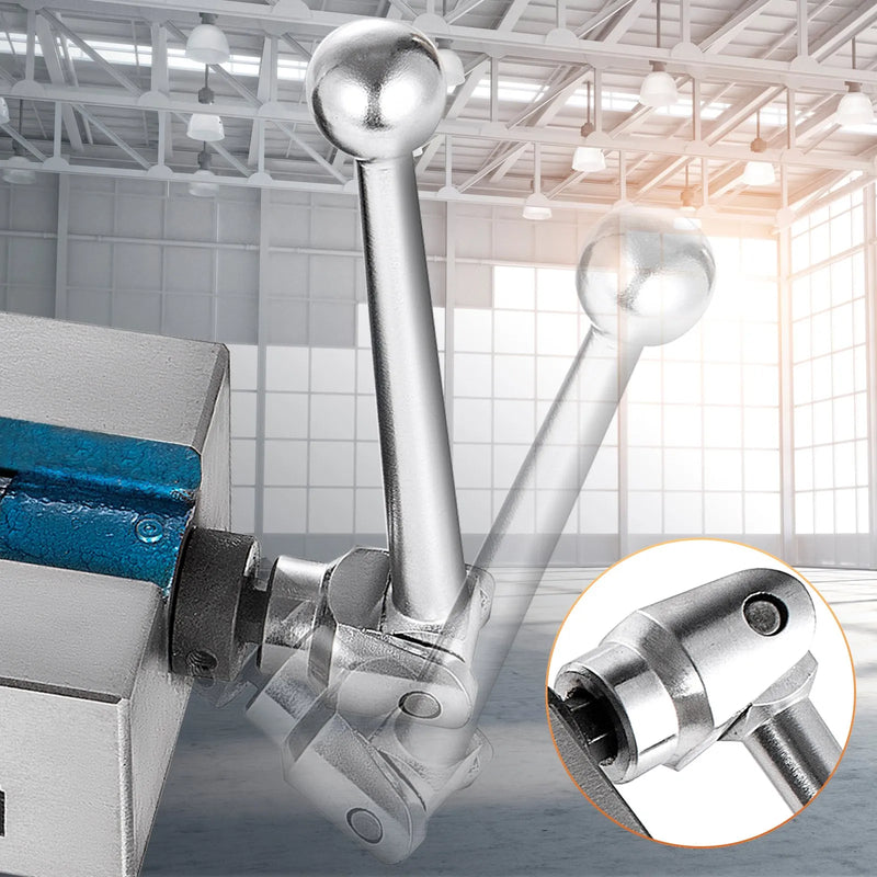 VEVOR augstas precizitātes skrūvspīles ar galda stiprinājumu, 10 cm žokļu platums, CNC skrūvspīles ar fiksētu žokli