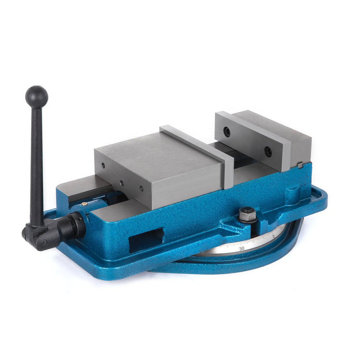 VEVOR 125 mm precīzijas frēzmašīnas skrūvspīles ar Accu Lock un grozāmu pamatni, 360° skalas galda skrūvspīles, piemērotas frēzēšanas un urbšanas iekārtām precīzai detaļu apstrādei - ZEMLETES.LV