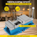 VEVOR 125 mm Super-Lock CNC skrūvspīles NC/CNC iekārtām, augstas precizitātes galda skrūvspīles, CNC fiksējošās skrūvspīles ar 24 kN fiksācijas spēku, urbšanai un frēzēšanai