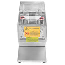 VEVOR gaļas griešanas iekārta 850 W, nerūsējošā tērauda elektriska gaļas griezējmašīna ar 5 mm griešanas biezumu, noņemamiem asmeņiem, ražība līdz 250 kg/h, piemērota mājas virtuvei, restorāniem un lielveikaliem