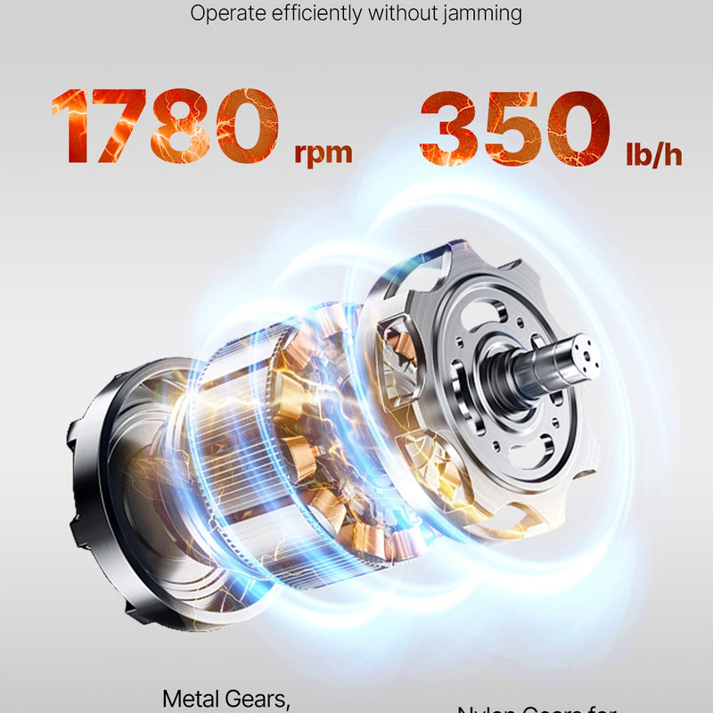 VEVOR elektriskā gaļas griešanas iekārta, 550 W – komerciāla šķēlētāja mašīna