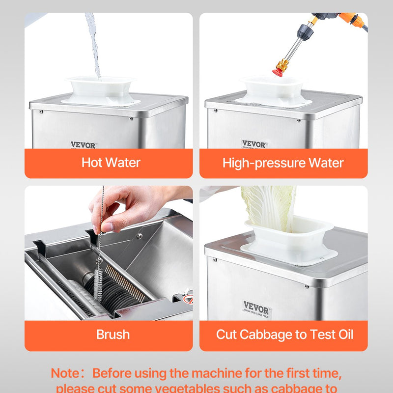 VEVOR elektriskā gaļas griešanas iekārta, 550 W – komerciāla šķēlētāja mašīna