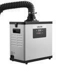 VEVOR lodēšanas dūmu nosūcējs, uzlabota 4 pakāpju filtrācija, lodēšanas dūmu savācējs ar jaudīgu 510 m³/h nosūkšanu, 10 ātrumu regulēšana un tālvadība, bezsuku dūmu ekstraktors lāzergravēšanai un 3D drukai