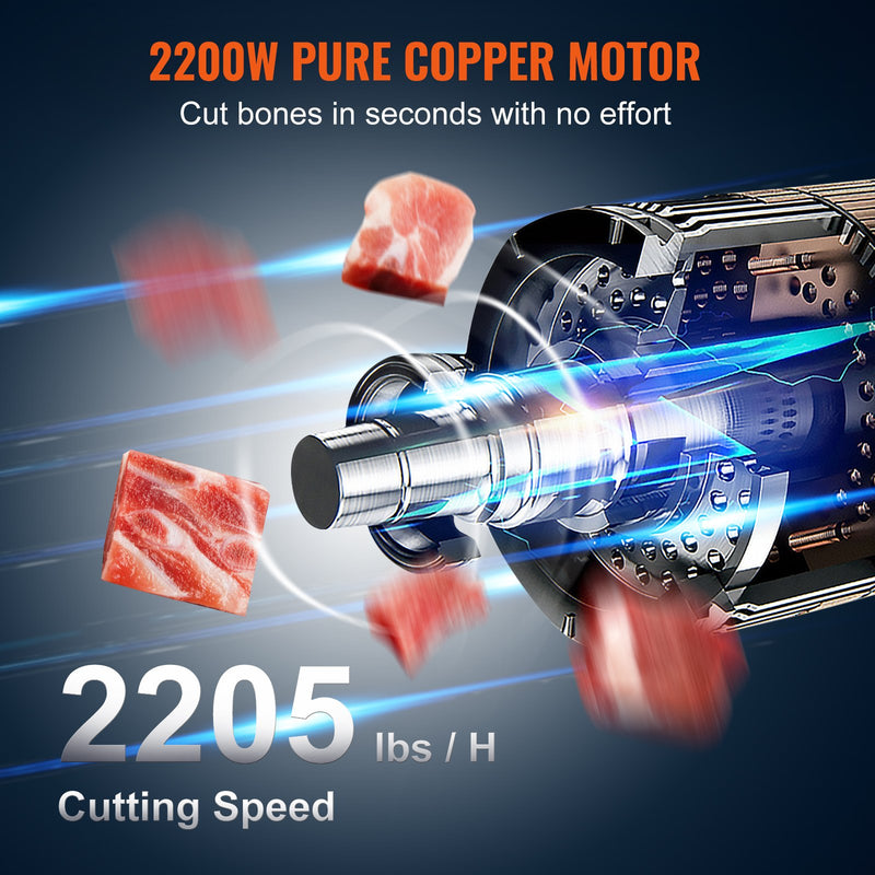 VEVOR Электрическое питание, сетевая мощность, 2200 Вт