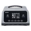 VEVOR viedais akumulatoru lādētājs 20 A, 6 V / 12 V / 24 V LiFePO4 un svina-skābes akumulatoriem (GEL / AGM), ar LCD displeju, uzturēšanas un desulfatācijas funkciju, piemērots automašīnām, laivām, motocikliem un zāles pļāvējiem