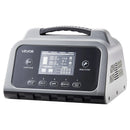 VEVOR viedais akumulatora lādētājs 25 A, 6 V / 12 V / 24 V LiFePO4 un svina - skābes (GEL/AGM) akumulatoriem, ar LCD displeju, uzturēšanas un desulfatācijas funkciju, automašīnām, laivām, motocikliem un zāles pļāvējiem - ZEMLETES.LV