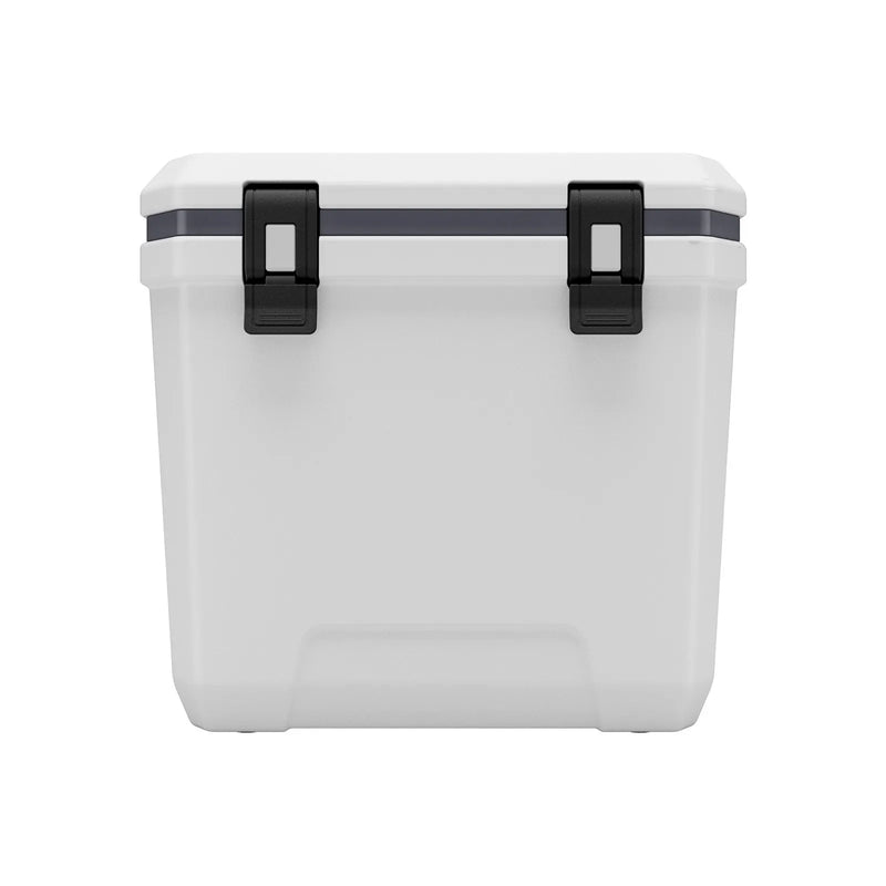 36 LVEVOR pārnēsājams cietais dzesētājs, ar ilgu ledus noturību, izturīgiem rokturiem un glāžu turētājiem, vieglas un izturīgas konstrukcijas termoizolēta ledus kaste, piemērota ģimenes piknikiem un tāliem braucieniem