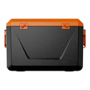 60 L VEVOR pārnēsājams cietais dzesētājs, 60 l, ar ilgu ledus noturību, izturīgiem rokturiem un glāžu turētājiem, vieglas un izturīgas konstrukcijas termoizolēta ledus kaste, piemērota ģimenes piknikiem un tāliem braucieniem