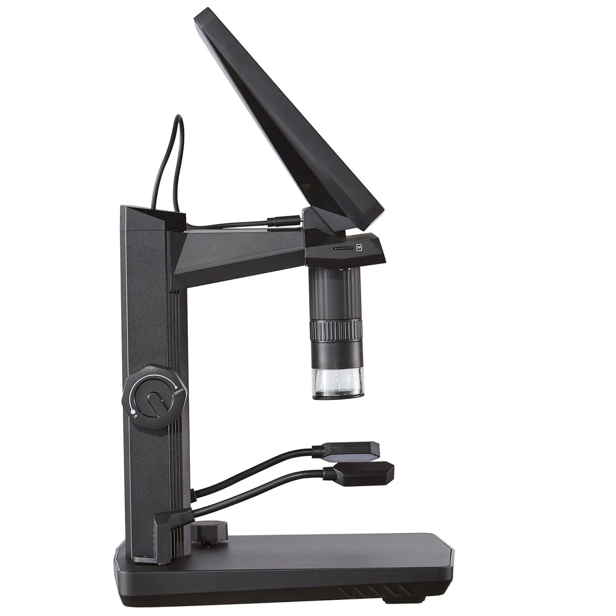VEVOR Digital Microscope with 25.7 cm IPS Screen and 10–1300× Magnification, Suitable for Coin and Fine Detail Inspection