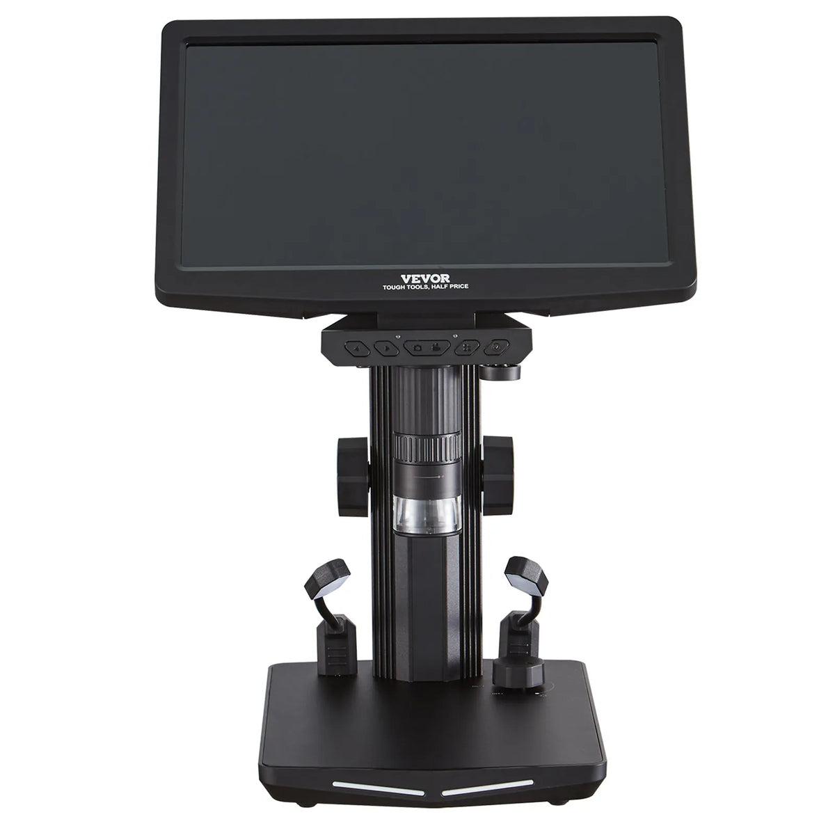 VEVOR Digital Microscope with 25.7 cm IPS Screen and 10–1300× Magnification, Suitable for Coin and Fine Detail Inspection