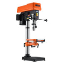 VEVOR galda urbjmašīna 304,8 mm, 750 W, regulējams ātrums 340–2200 apgr./min, noliecams darba galds 0–45°, LED darba apgaismojums, X-Ray pozicionēšana koka un metāla urbšanai