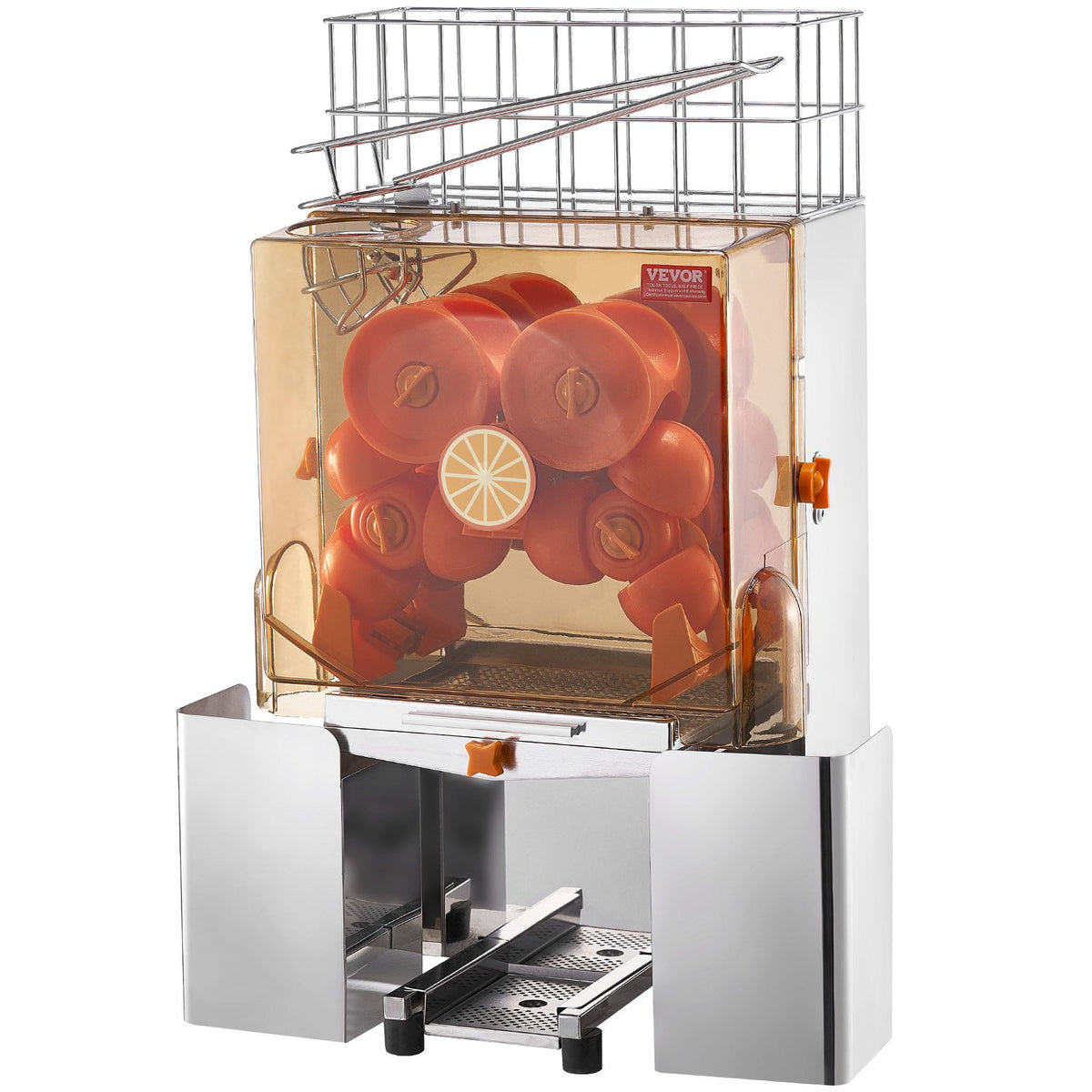 VEVOR kommerts apelsinimahlapress 120 W filtrikastiga