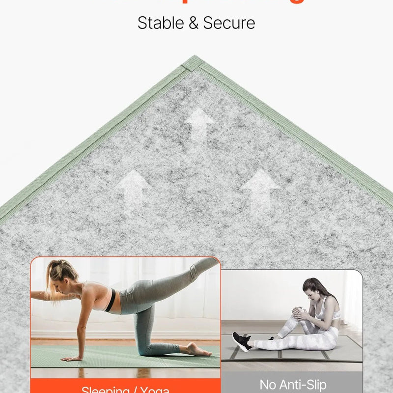 VEVOR salokāms japāņu tatami matracis Twin izmērs no dabīgas niedru zāles ar neslīdošu pamatni un svaigu aromātu, futona matracis gulēšanai, meditācijai un jogai - ZEMLETES.LV