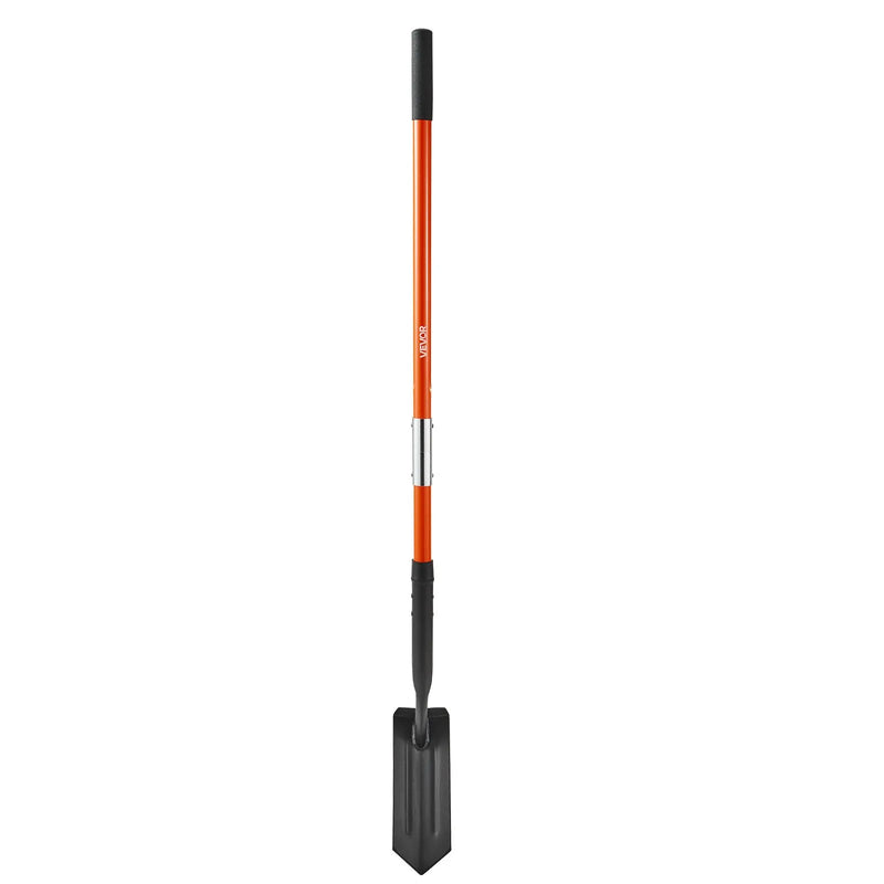 Tranšeju lāpsta 10,4 cm smagā darba asmens ar stiklašķiedras kātu un neslīdošu rokturi 142,5 cm