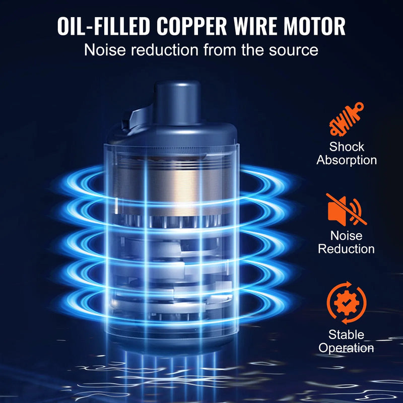 VEVOR saimniecības izlietnes drenāžas sūkņa sistēma 200 W, plūsma līdz 5700 l/h, pacelšanas augstums 5,5 m, 38 mm izplūde, zema trokšņa līmeņa un pret koroziju izturīgs sūknis villām, pagrabiem, veļas mašīnām, izlietnēm un bāriem