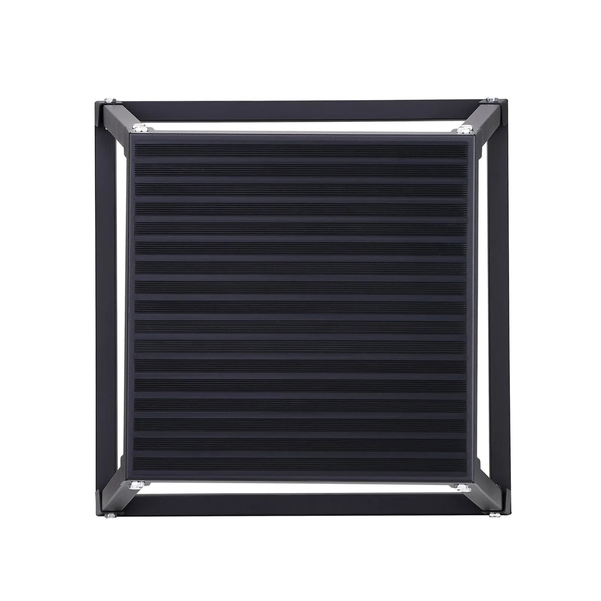 VEVOR Plyometric Jump Box 30 cm, Steel, Non-Slip Surface, Black