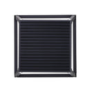 Pliometriskā kaste treniņiem, 30 cm tērauda platforma ar neslīdošu virsmu, piemērota mājas sporta zālei un spēka treniņiem, melna