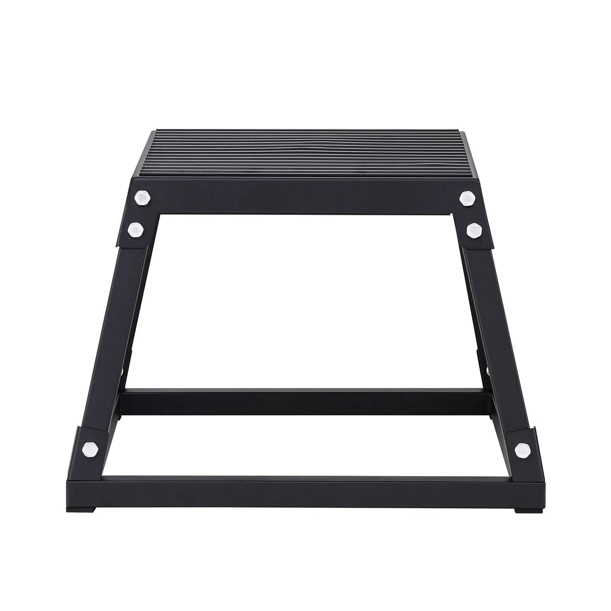 VEVOR Plyometric Jump Box 30 cm, Steel, Non-Slip Surface, Black
