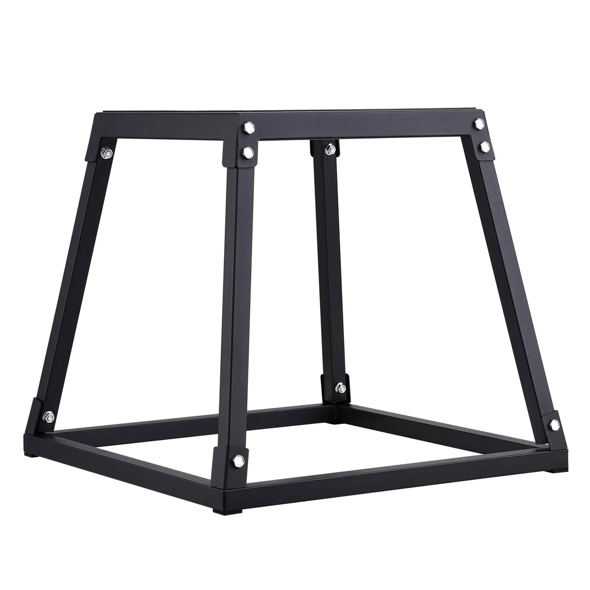 VEVOR plüomeetriline hüppekast 45 cm, teras, libisemiskindla pinnaga, must