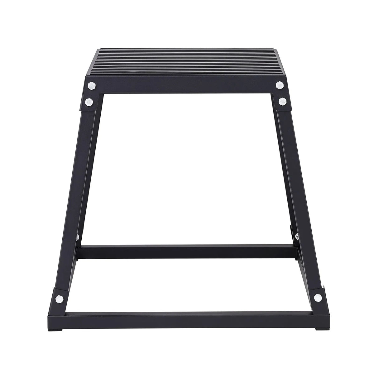 VEVOR plüomeetriline hüppekast 45 cm, teras, libisemiskindla pinnaga, must