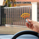 VEVOR Bīdāmo vārtu atvērēja tālvadības pults, darbības rādiuss 40 m, 4 pogu automātiskā garāžas un piebraucamo vārtu pults, daudzkanālu elektrisko vārtu drošības atslēga
