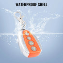 VEVOR Bīdāmo vārtu atvērēja tālvadības pults, darbības rādiuss 40 m, 4 pogu automātiskā garāžas un piebraucamo vārtu pults, daudzkanālu elektrisko vārtu drošības atslēga