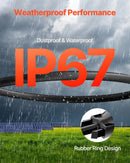 VEVOR 6,1 m (20 ft) saules paneļu pagarinātājkabelis ar sieviešu un vīriešu savienotājiem, 10 AWG / 6 mm², 1 pāris.