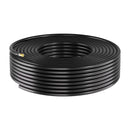 VEVOR saules paneļu pagarinātājkabeļu komplekts, 15,24m melns + 15,24m sarkans, 6mm², alvota vara PV kabelis, IP67, mājas, autonomām fotoelektriskajām sistēmām, automašīnām, kemperiem un laivām