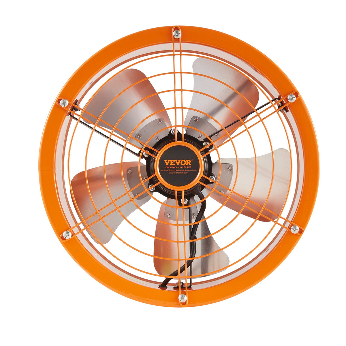 VEVOR 35,6 cm bēniņu ventilators ar termostatu, 2209 m³/h, sienas stiprinājums