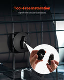 VEVOR suņa auto barjera, 965 mm - 1685 mm regulējams dzīvnieku dalītājs vārtiem bagāžniekam