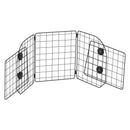 VEVOR suņa auto barjera, 980 mm - 1565 mm regulējams dzīvnieku dalītājs vārtiem bagāžniekam