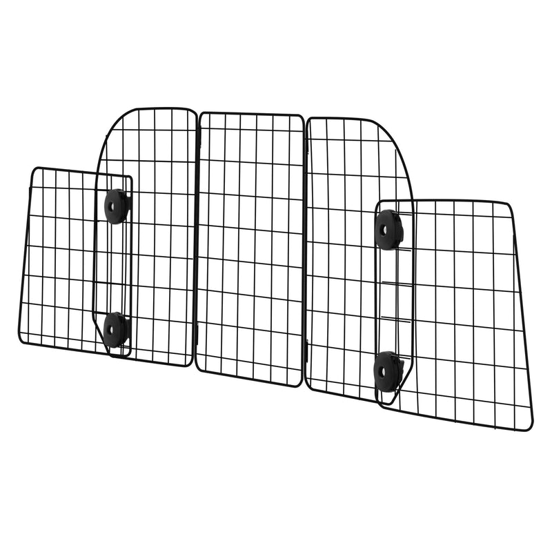 VEVOR suņa auto barjera, 980 mm - 1565 mm regulējams dzīvnieku dalītājs vārtiem bagāžniekam