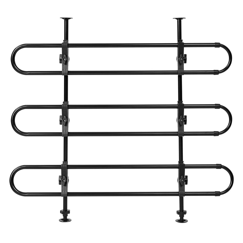 VEVOR Regulējama metāla auto siena suņiem, universāli piemērojama